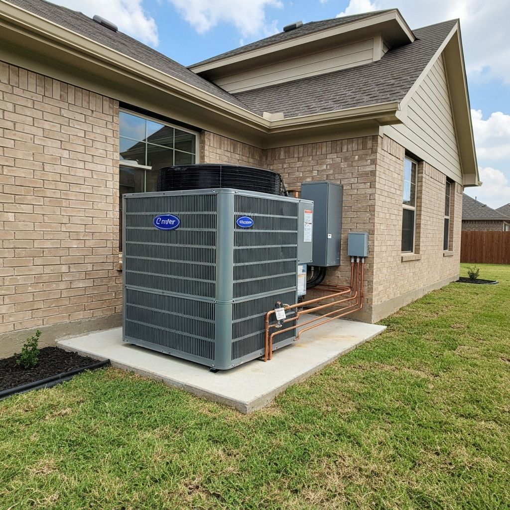 After AC Unit Replacement - professional HVAC service Victoria TX